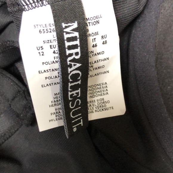 Miraclesuit Nepali Temptation One Piece Swimsuit NWT Size 12 - Picture 7 of 13